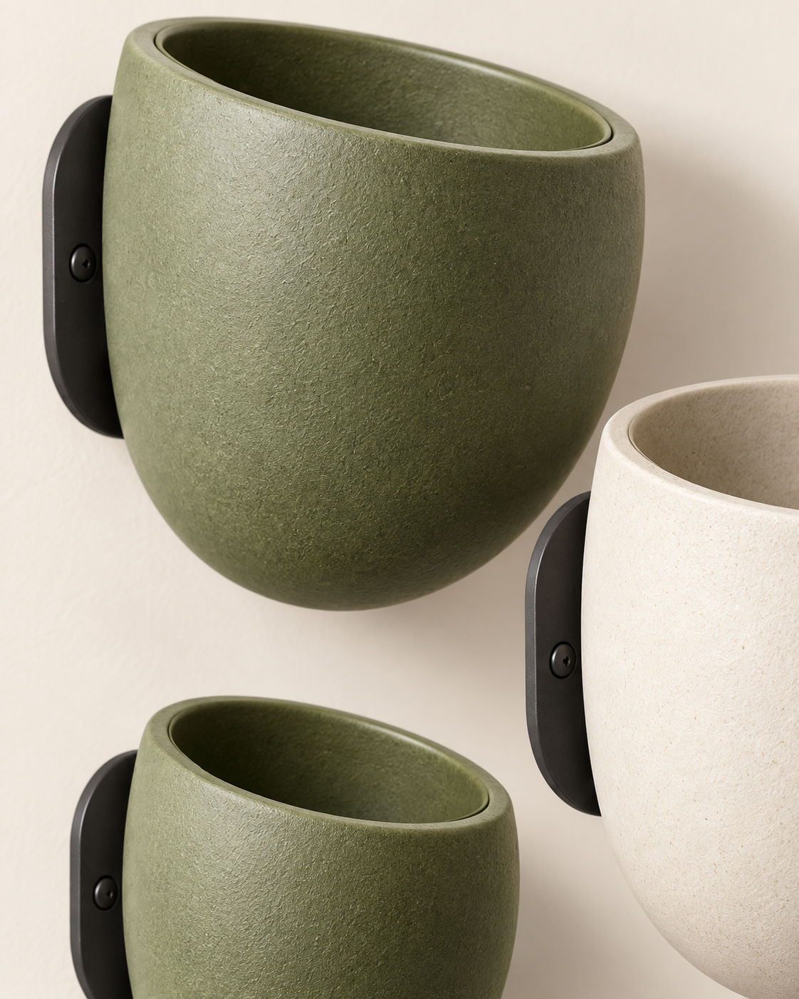 Mossaria Wall Planter Set