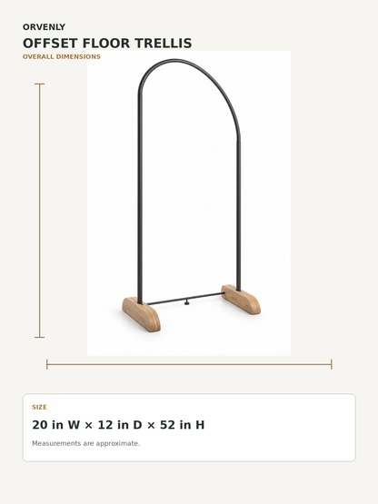 Offset Floor Trellis