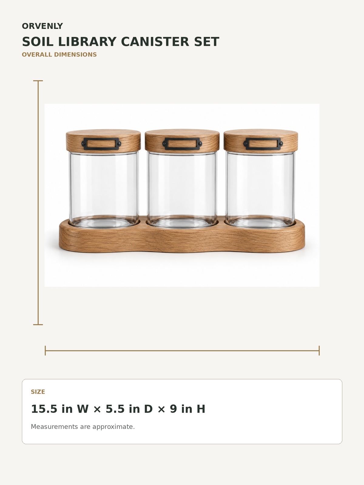 Soil Library Canister Set