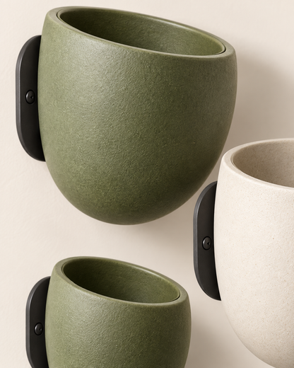 Mossaria Wall Planter Set