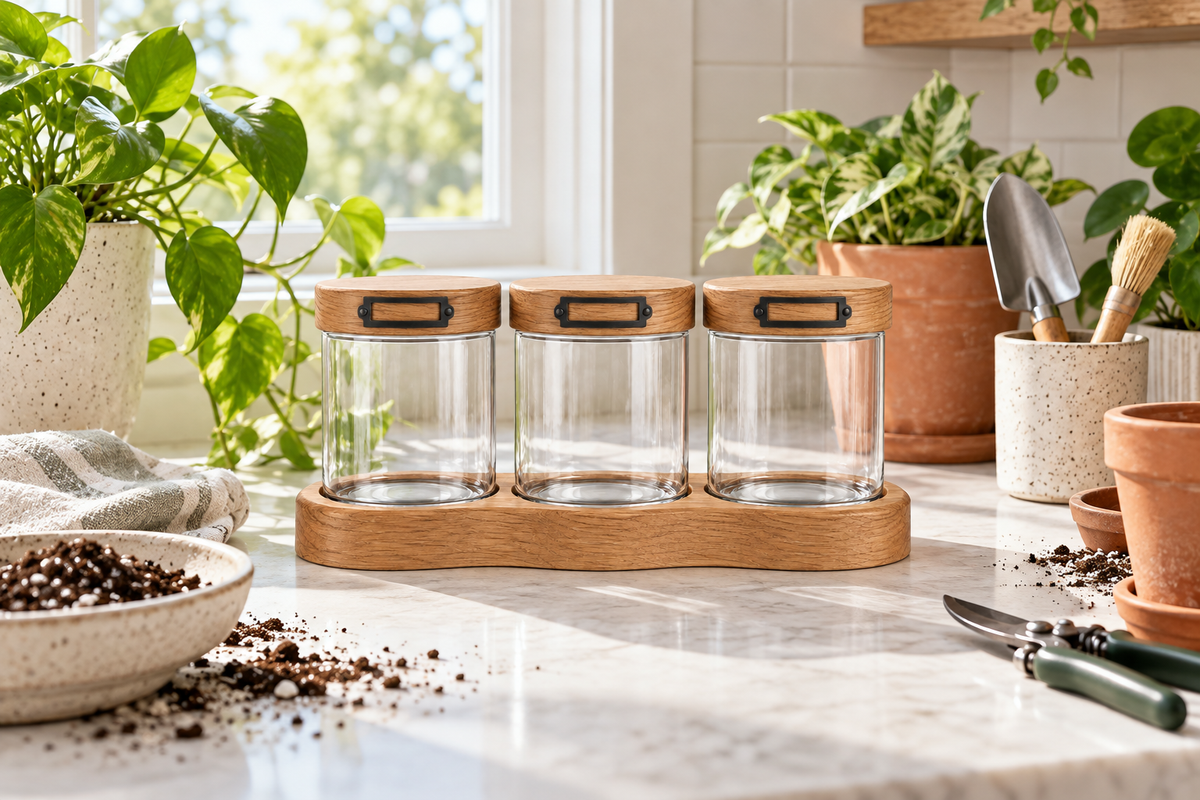 Soil Library Canister Set