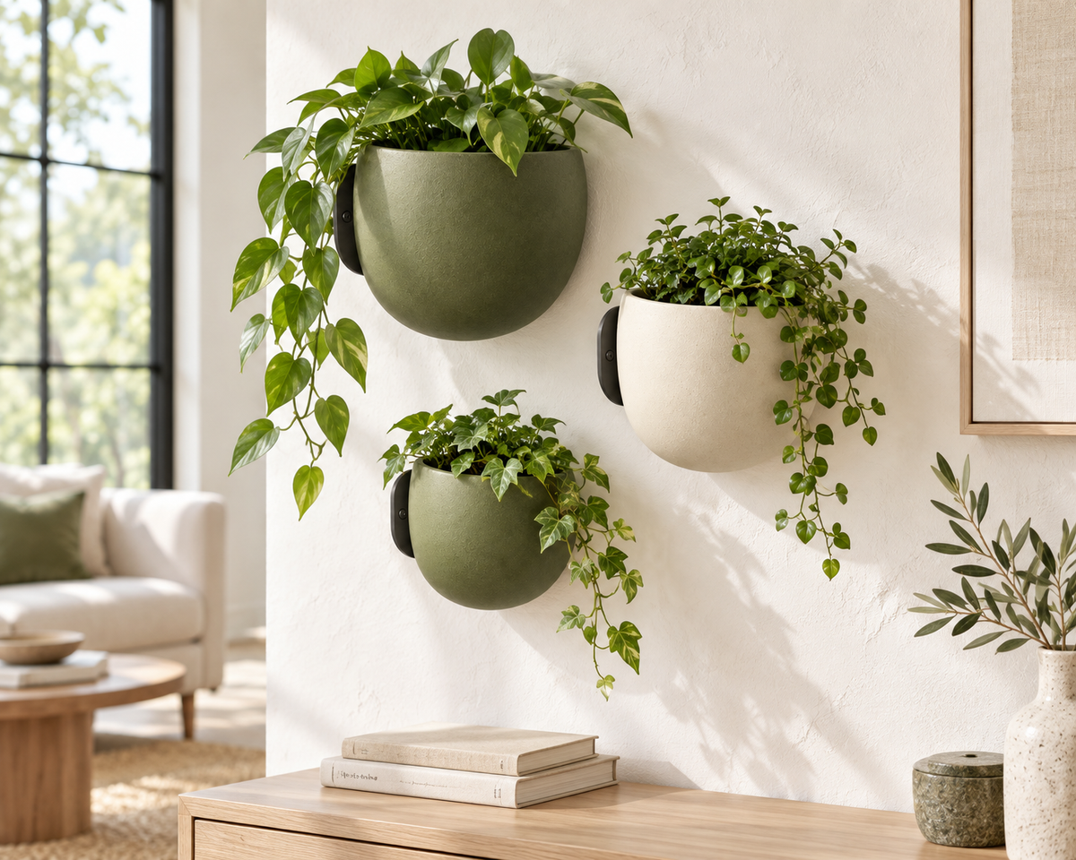 Mossaria Wall Planter Set