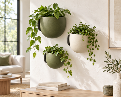 Mossaria Wall Planter Set