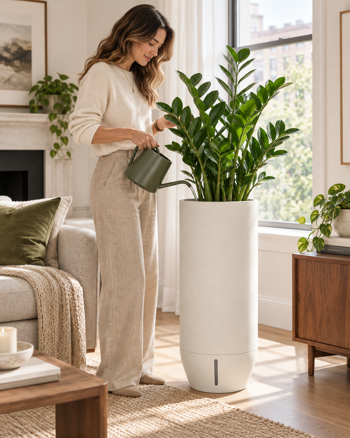 Reservoir Column Planter